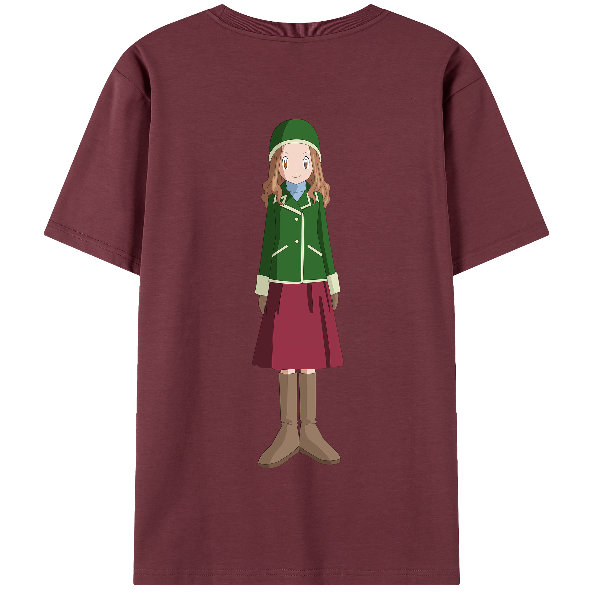 （画像用） Digimon デジタルモンスター/デジモン 綿100％半袖Tシャツ（背面プリント）